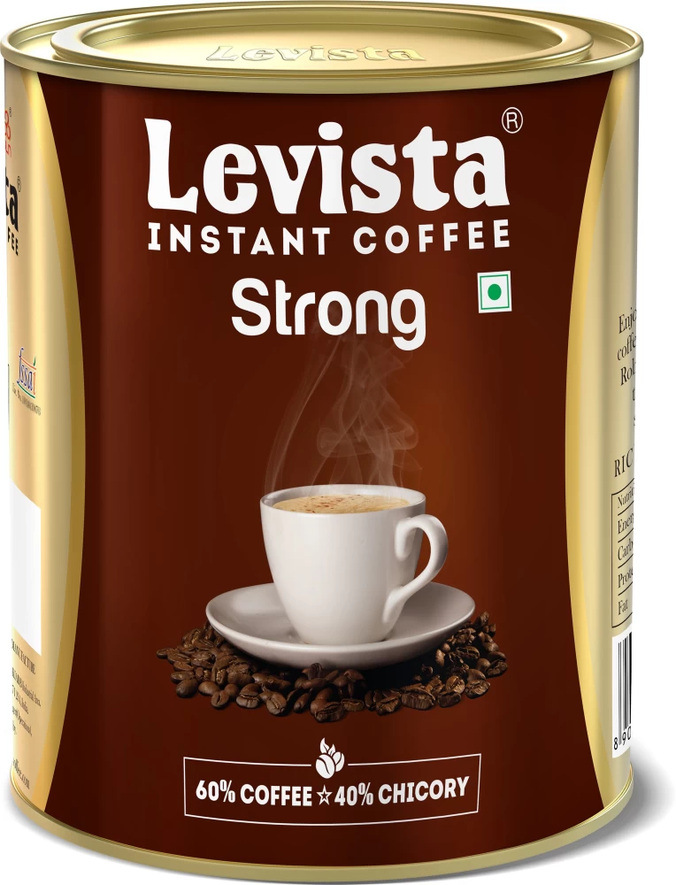 Levista Strong Coffee 100gm Can / லெவிஸ்டா ஸ்ட்ராங் காபி 100gm